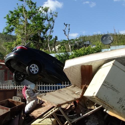 washed up road