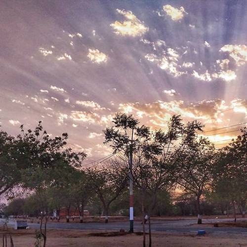 heavenly rays