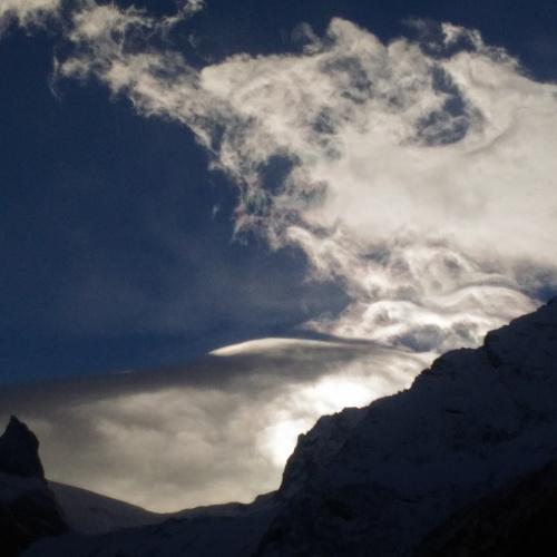 DOMBAY SKY-DRAGON ON THE MOUNTAINS