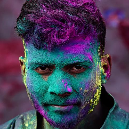Faces of Holi..