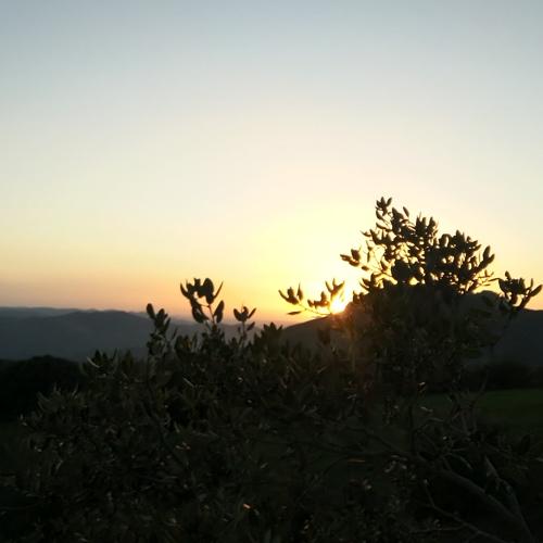 Sun set at Beni Ourtilane
