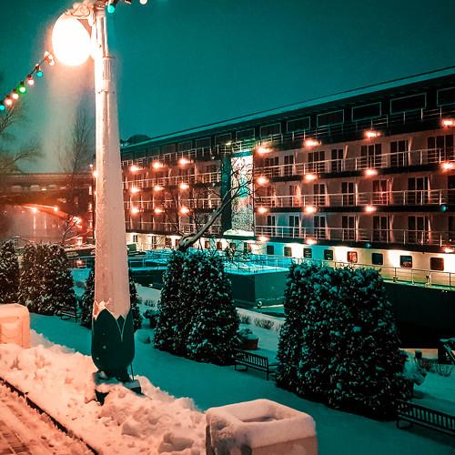 Снежная весна.