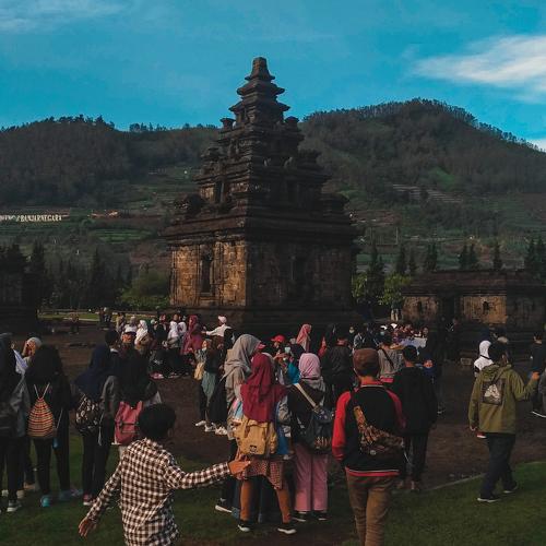 Keindahan candi arjuna