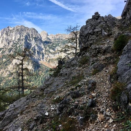 Crazy hiking