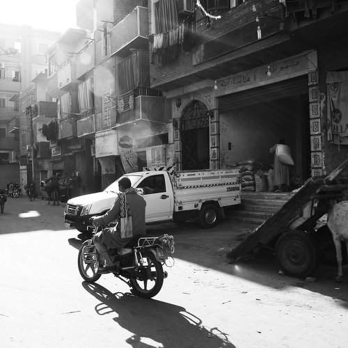 Simple day in the simple city