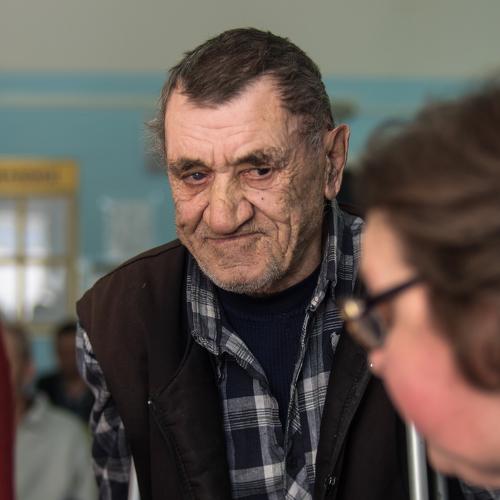 в доме ветеранов