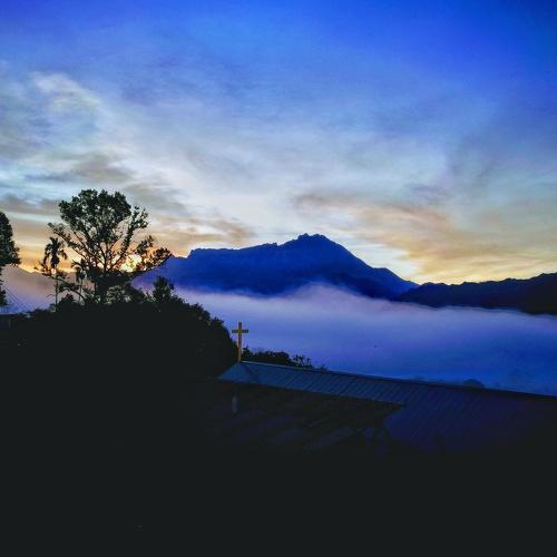 Sunrise moment at Guakon, Sabah.