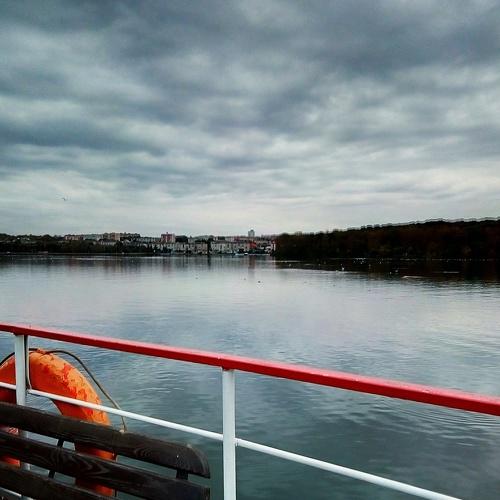 closer to shore