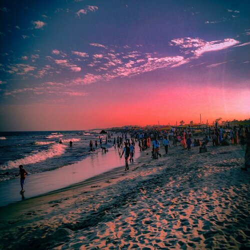 Colourful Beach