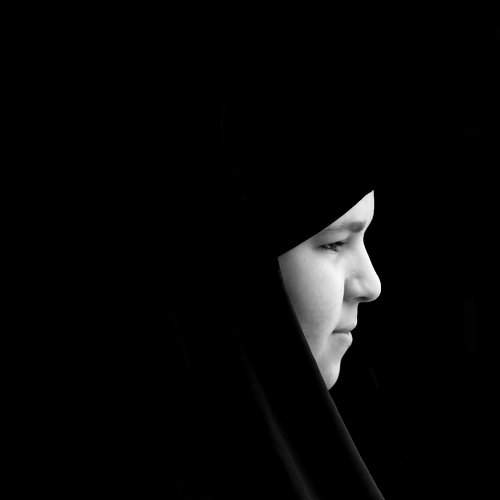 The black