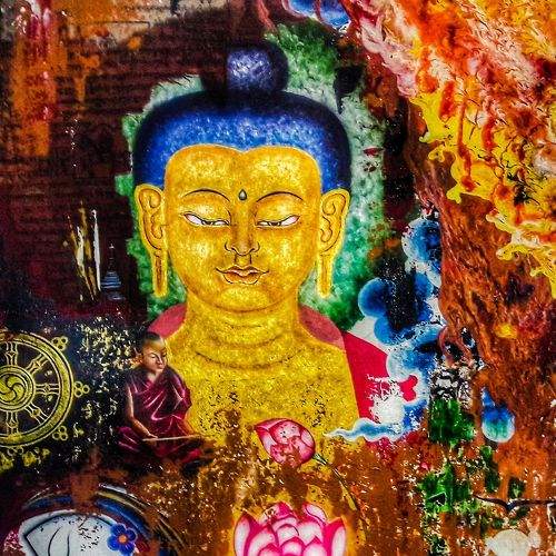 Buddha art by vast artist