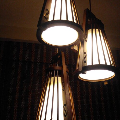 The light...