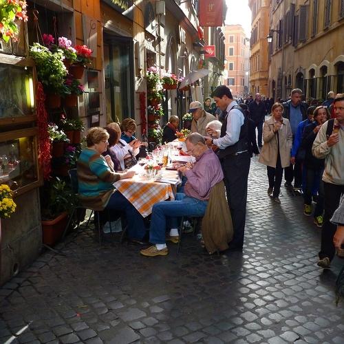 sun - lit - dinner
