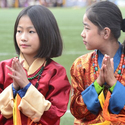 Kids of Bhutan.