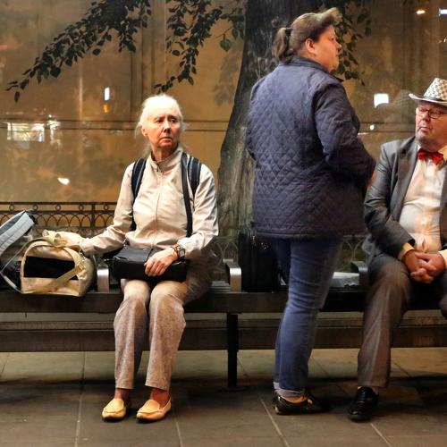 Остановка троллейбуса в Сокольниках
