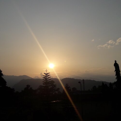 Sun set