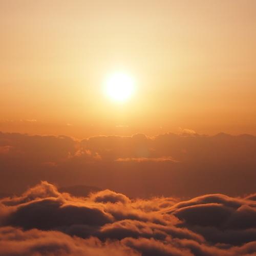 Sunset from Mt. Fuji