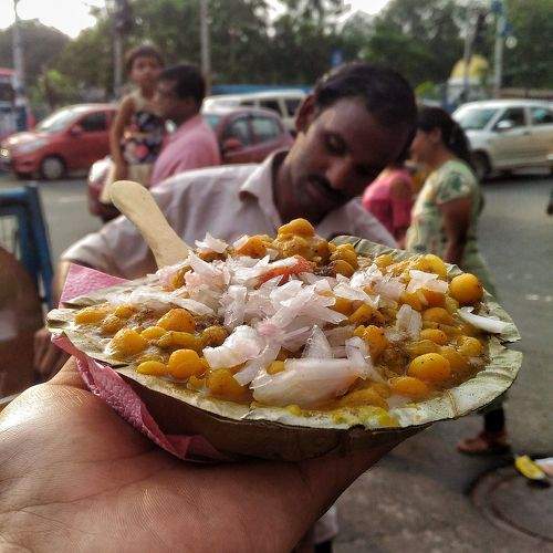 Essence of Esplanade- 'Alu tikka chat'