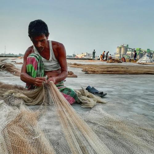 A fisherman