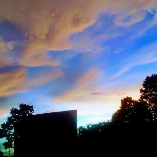 Flying sky...