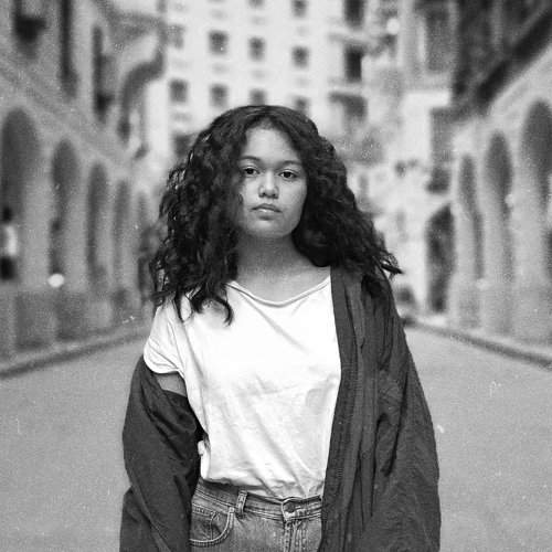 Black and white portrait