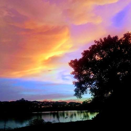 Evening sky
