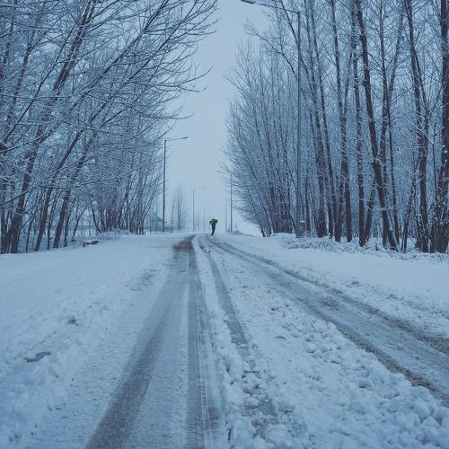 Snowfall in Kashmir