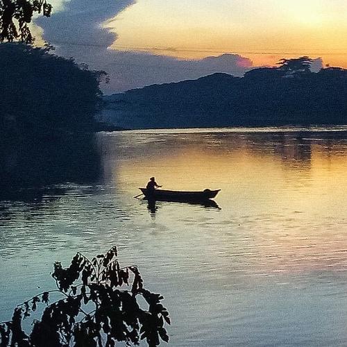 Just before the sunset
