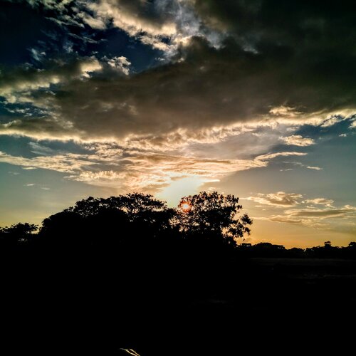 Colorful sky