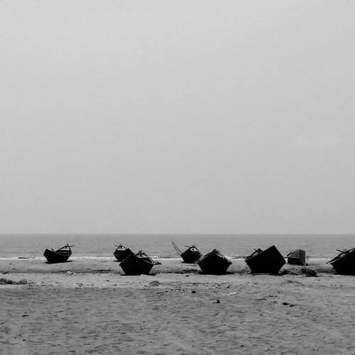 Waiting for their voyage