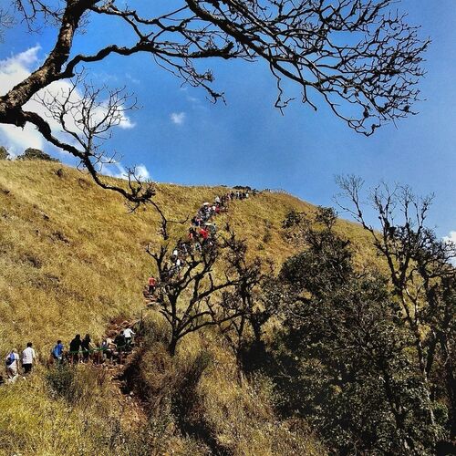 The hardest part of Shirui Hill