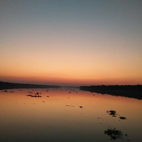 The sunset