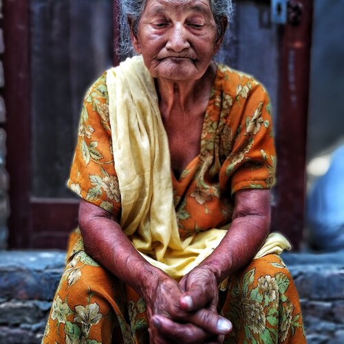 Grandma portrait