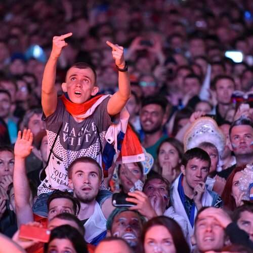 Russian fans