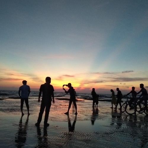 Sunsets beyond us