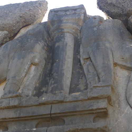 Lion gates in Mycenaea