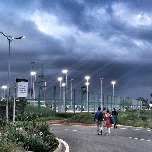 Rainy climate