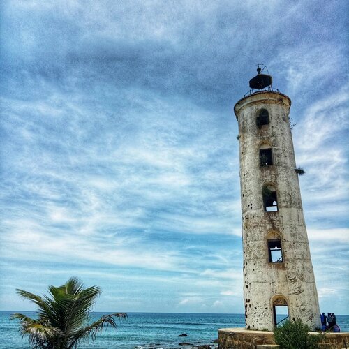 Meet me where the sky touches the sea.