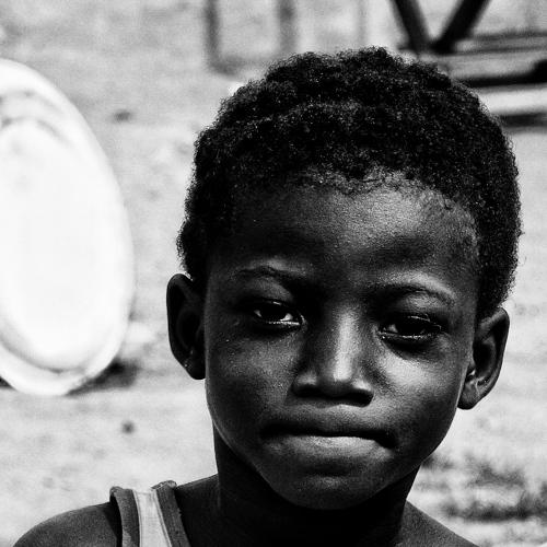 Monogram of an African child