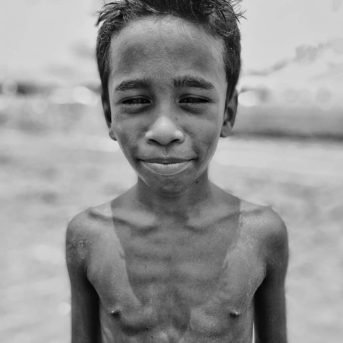 This Face SAY'S about BANGLADESHI CHILD working.