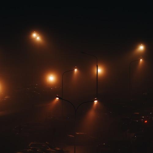 Foggy streets