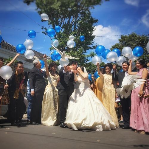 Wedding kiss