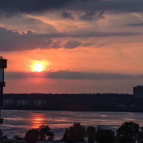 Sunset on the Ottawa River
