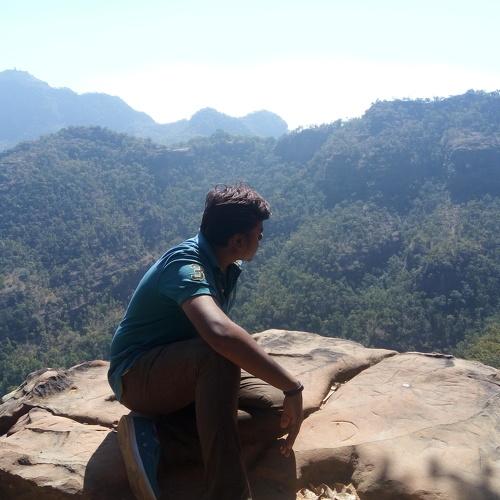 Landscape and men
