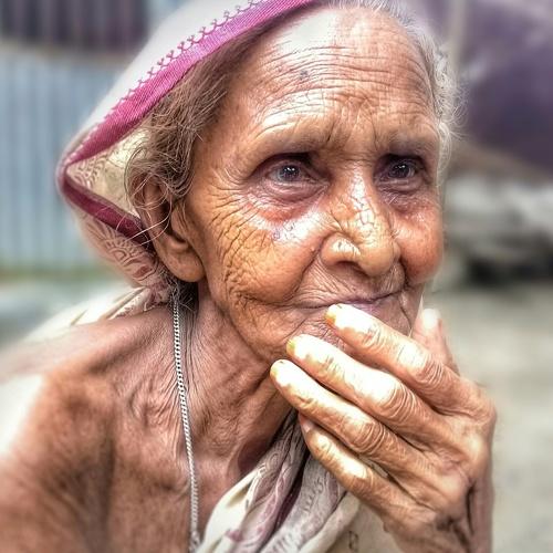 an 80+ years old lady - majeda bibi!