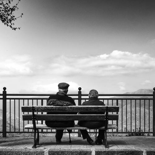 Old Men Waiting