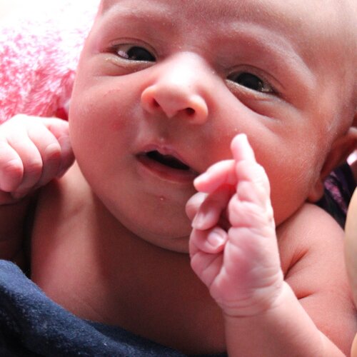 Baby smile