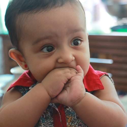 Baby smile
