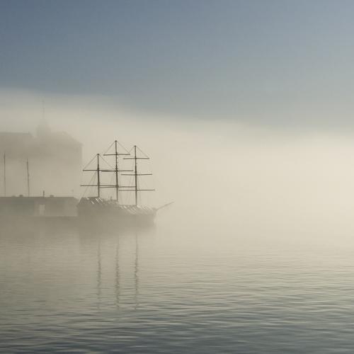 Oslo in the mist