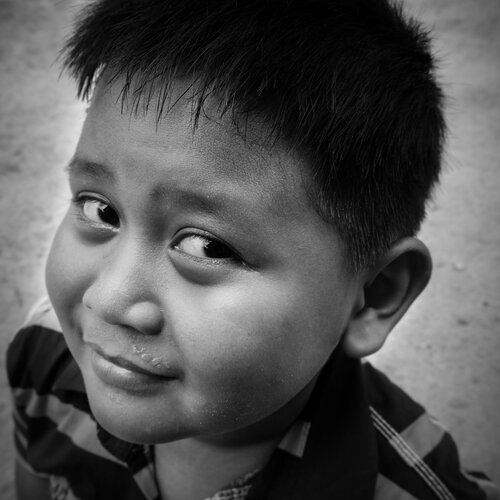 Smile face children